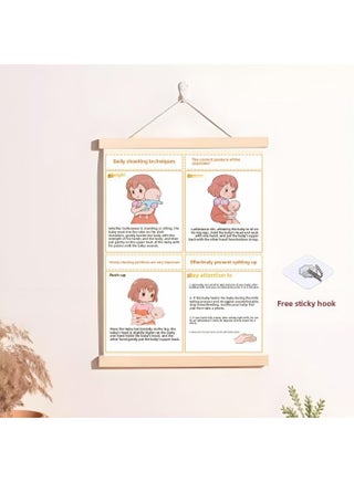 Heimlich Choking Milk First Aid Method Wall Chart Knowledge Wall Chart Prevention Children First Aid Rescue Household Hanging Picture None-Specifications:Daily Burp (40*60cm) - pzsku/Z956215DC10B2F4A9B096Z/45/1745485251/e95be0f2-02b4-423f-8e6a-dfa7827d4cfb