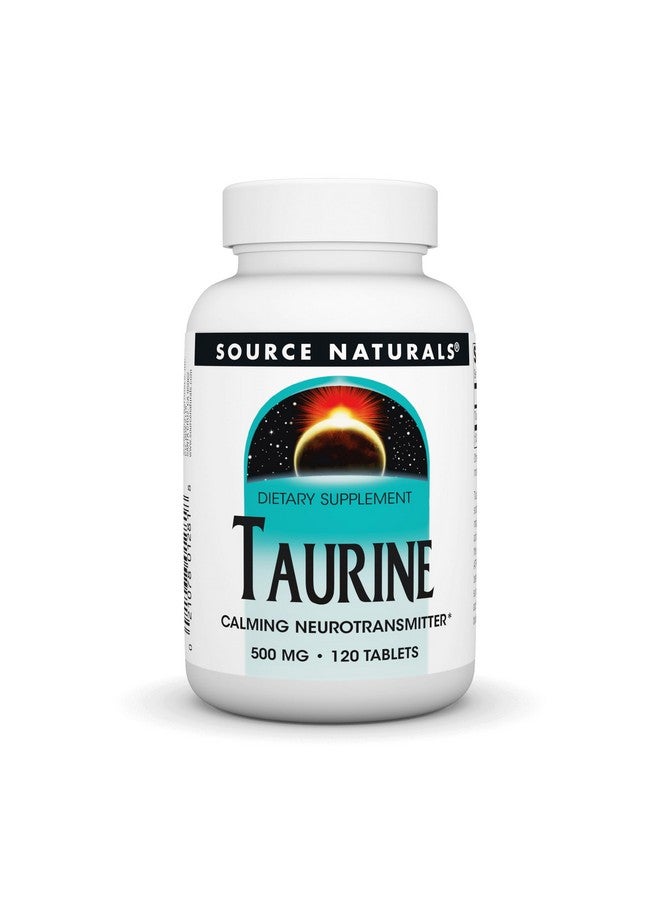 Source Naturals Taurine Calming Neurotransmitter* 500 mg Tabs, 120 ct - Image 1