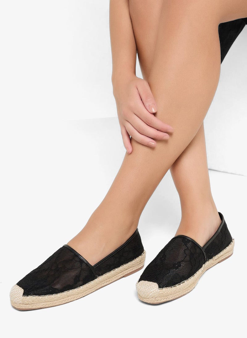 ELLA Lace Espadrille - Image 5