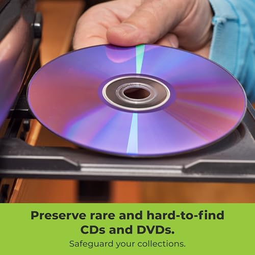 Aleratec Motorized DVD CD Cleaner Disc Repair System - Scratch Remover and Cleaner for CD Player Discs - Includes Solution - Portable Disc Cleaner for Restoring CDs, DVDs, and More - Image 4