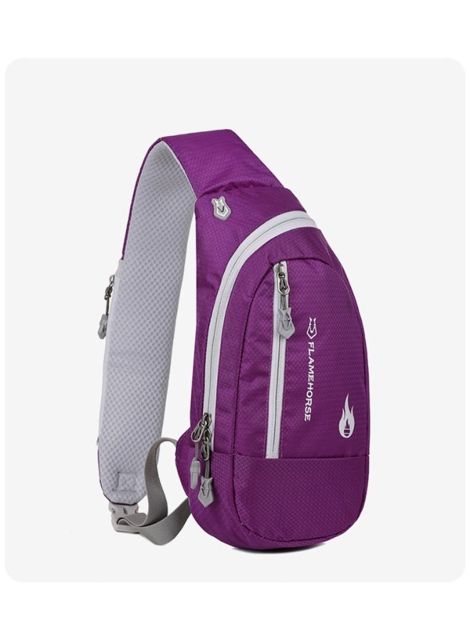 فليم هورس حقيبة صدر خارجية وحقيبة رسول خفيفة الوزن للرجال والنساء وحقيبة رياضية خارجية وحقيبة سفر وركوب الدراجات وحقيبة صغيرة - Image 2