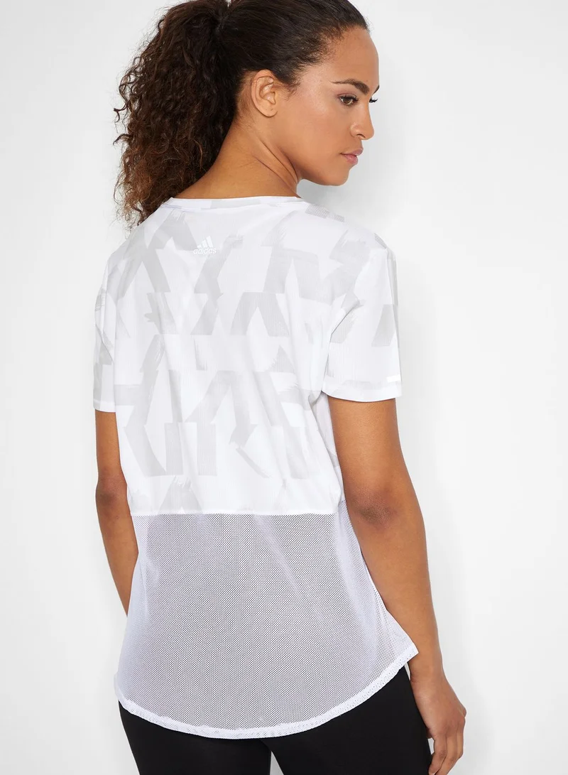 Adidas Own The Run T-Shirt