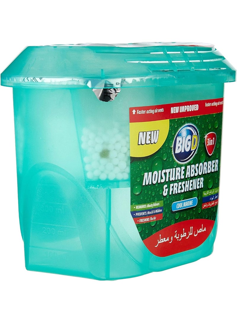 BIG D ماص الرطوبة ومعطر الهواء، بحري بارد - Image 2