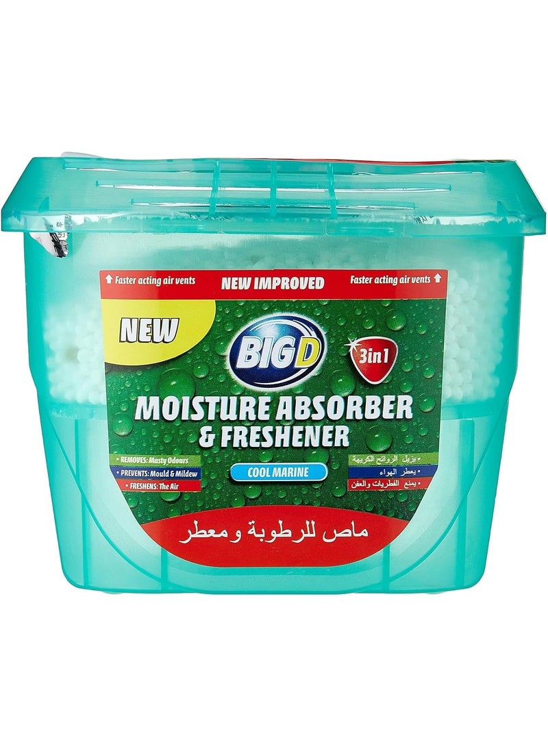 BIG D ماص الرطوبة ومعطر الهواء، بحري بارد - Image 1