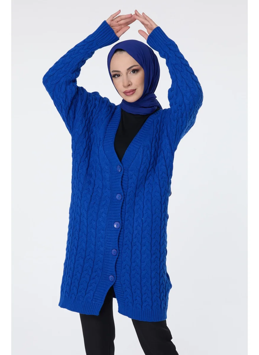 Tofisa 23703-SAKS Knitwear Cardigan
