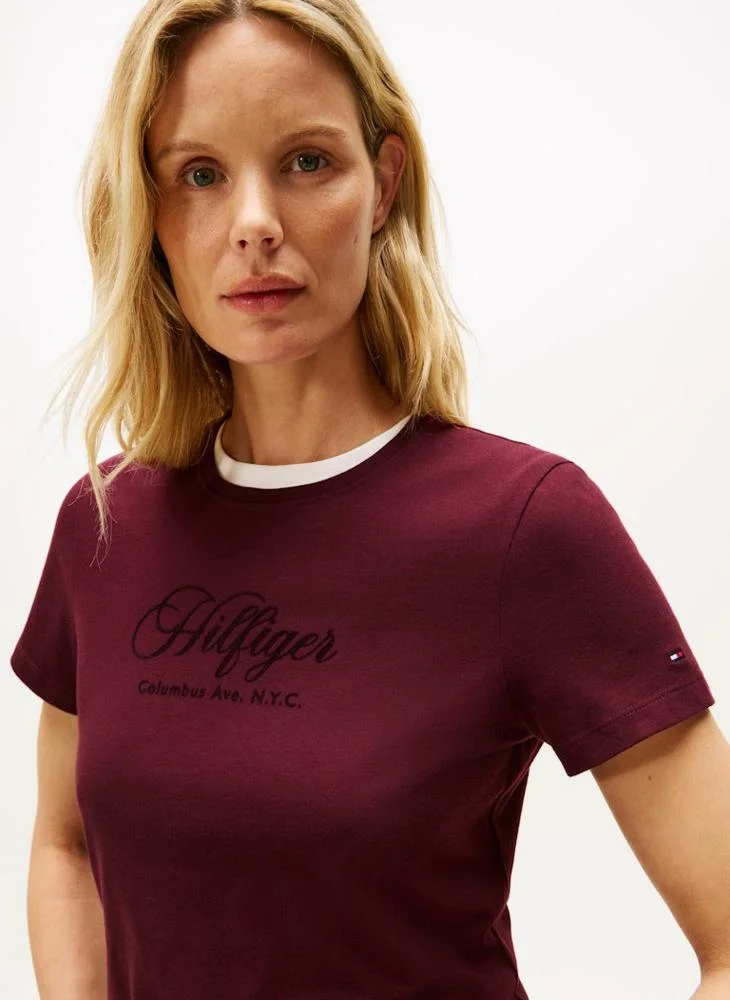 TOMMY HILFIGER Graphic Crew Neck T-Shirt