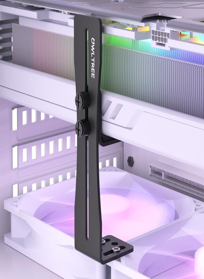 OwlTree GPU Support Bracket Graphics Card Stand Holder GPU Sag Bracket Supprt Fans 12cm and 14cm Fans (0.24 to 4.92 inch) - Image 1