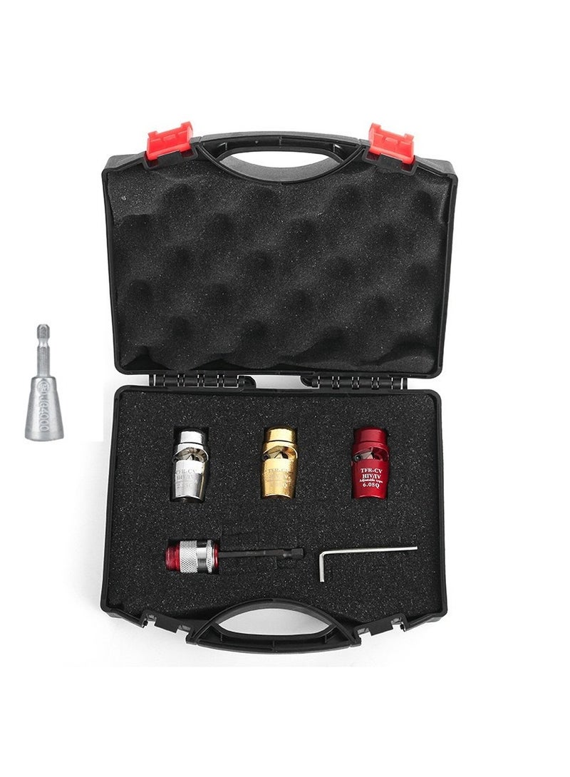 ELIKLIV Aluminum Alloy Stripping Machine Stripping Machine Practical rotary stripping tool with cable strander, compatible with all kinds of drills, electricians and drills - Image 2