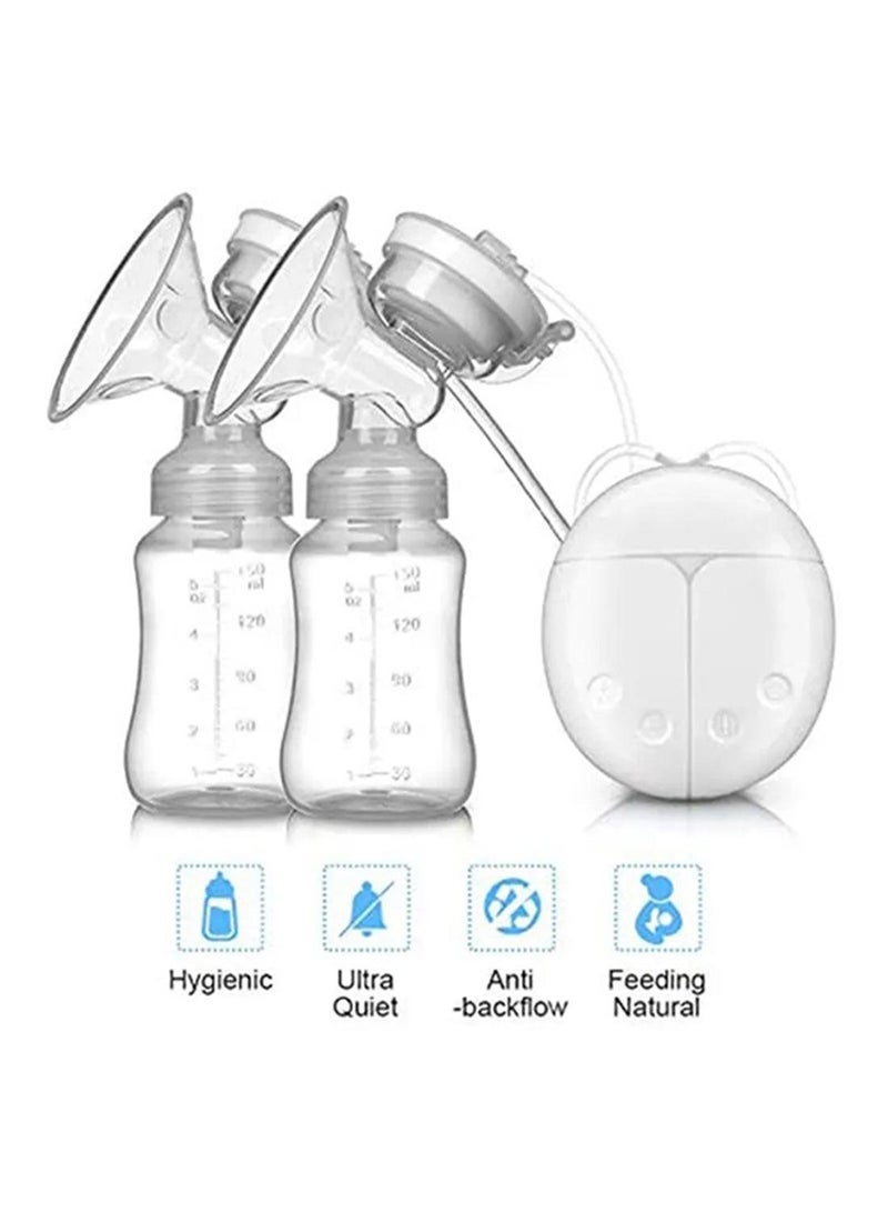 DEAREVERY Pack Of 2 Superior Wearable Hands Free Electric Painless Automatic Breastfeeding Breast Pump  - Image 2