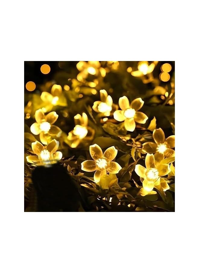 The Bros 2pack String Light Battery and USB Powered 9.8FT/3M Warm 20LED Cherry Blossom String Light,Indoor/Outdoor Decoration - Ideal for Christmas, Garden, Birthday, Wedding  - Image 2