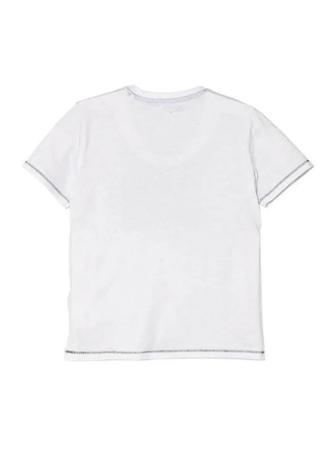 جس Kids Logo Crew Neck T-Shirt