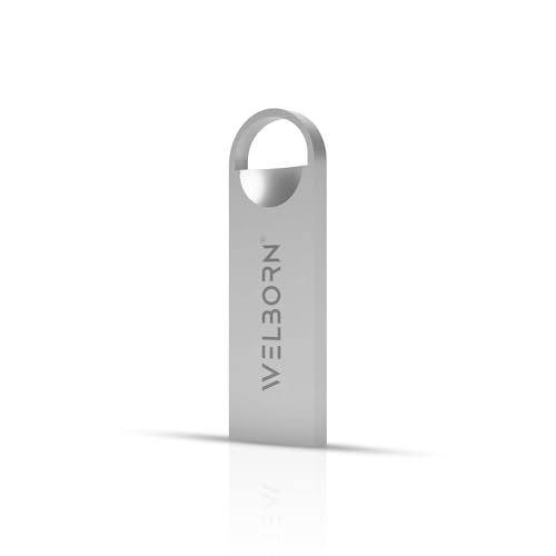 Welborn Metal USB 2.0 Pen Drive – Magnetic, X-Ray/Temperature Resistant, for Smartphones, Tablets, Laptops & Mac (128, GB) - Image 2