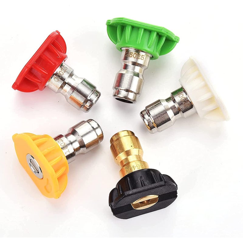 STARQ Starq 5pcs Nozzles Set 90 Degree Nozzle 14 Quick Connector Complete Set  - Image 2