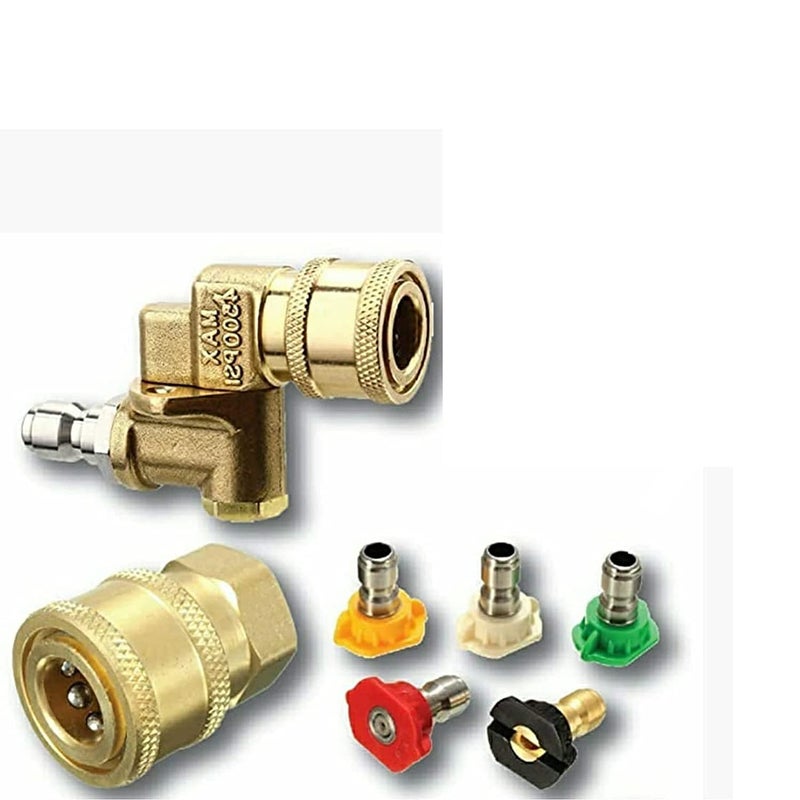 STARQ Starq 5pcs Nozzles Set 90 Degree Nozzle 14 Quick Connector Complete Set  - Image 1