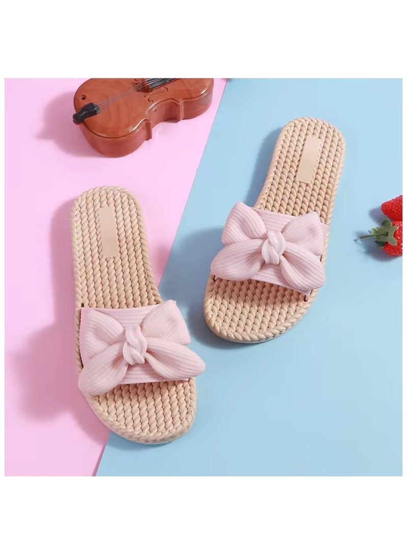 Women Slippers Outdoor Or Indoor Flat Beach Sandals Footwear For Ladies  - Image 2