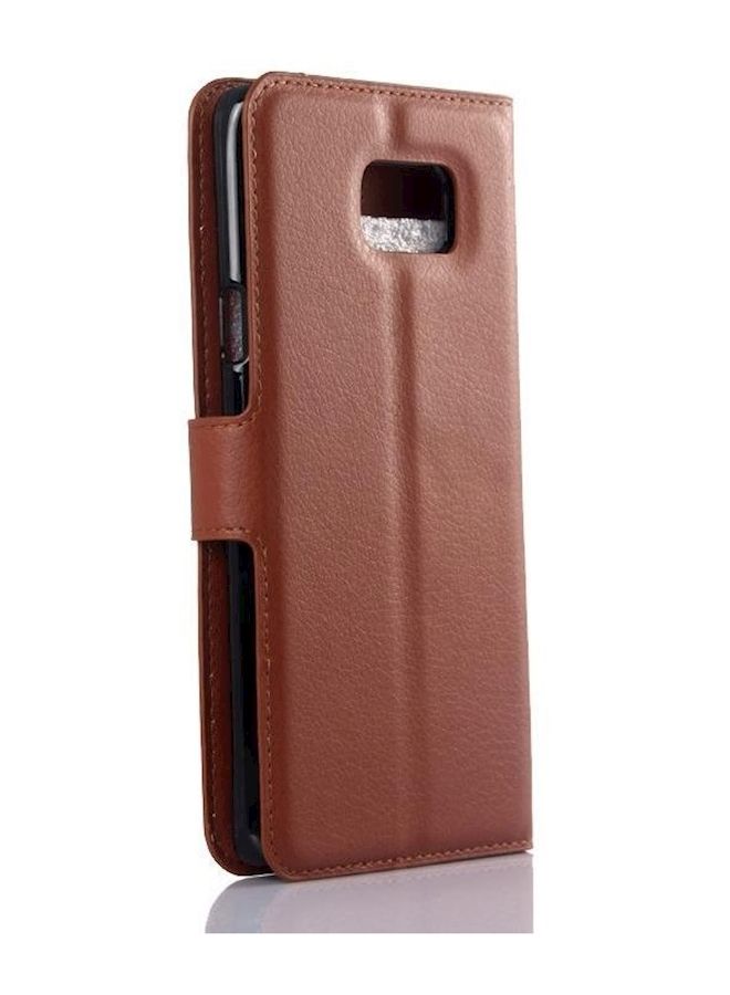 NIBEMINENT Wallet Card Holder Stand Case Cover For Samsung Note5 Brown  - Image 5