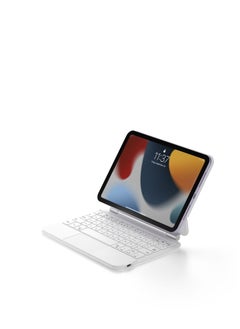 GULFLINK 500mAh Wireless Keyboard Case with TouchPad for ipad mini6 White  - Image 2