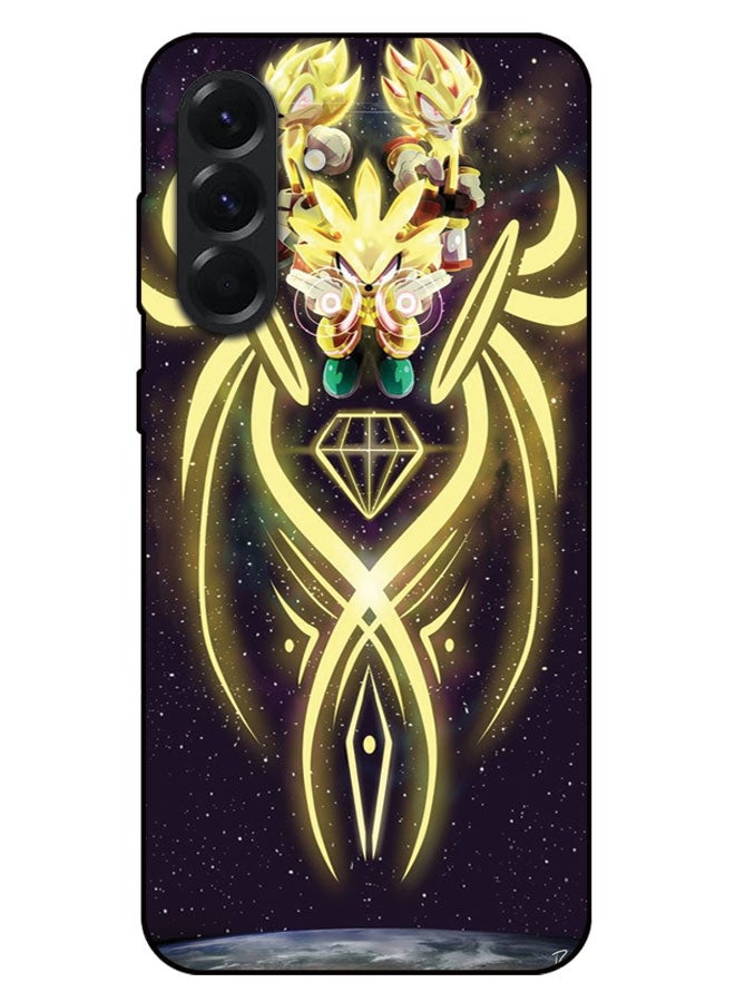 EYE CATCH Printed Protective Case Cover For Samsung Galaxy A36-  Yellow Sonic - Image 1