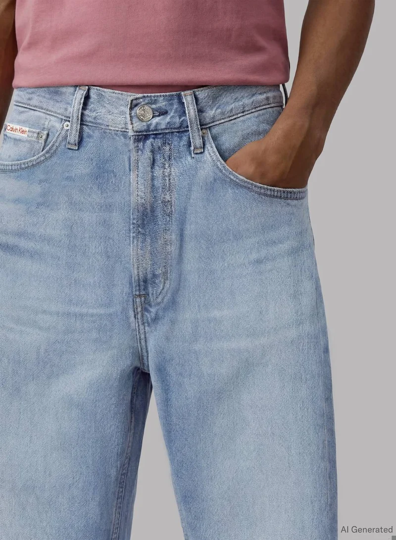Calvin Klein Jeans HARPER BLUE Baggy Jeans for Men | Best Price UAE