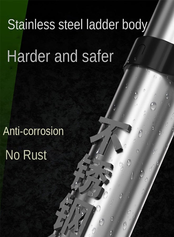 VTC Extendable Telescopic Ladder – 3.9m Height, Multi-Purpose, Lightweight, Easy to Carry and Store, Suitable for Home and Professional Use - Image 2