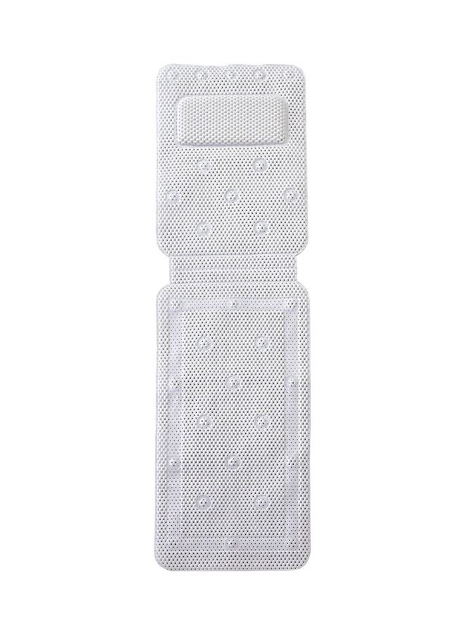 NIBEMINENT Non Slip Bath Mat White