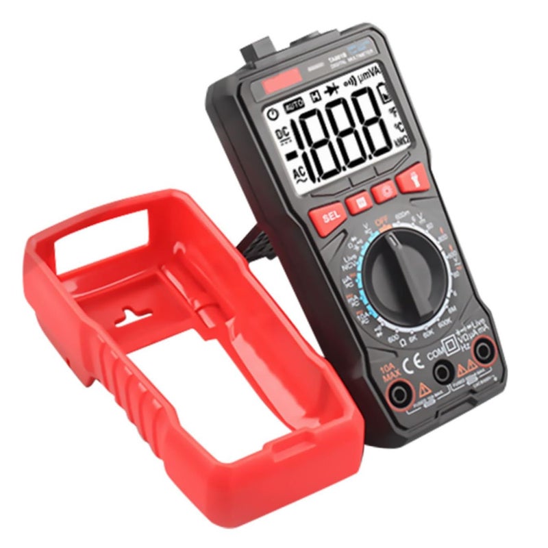 Compact Auto Ranging Digital Multimeter Voltage Tester for Home Electrical Repair and Diagnostics - Image 2