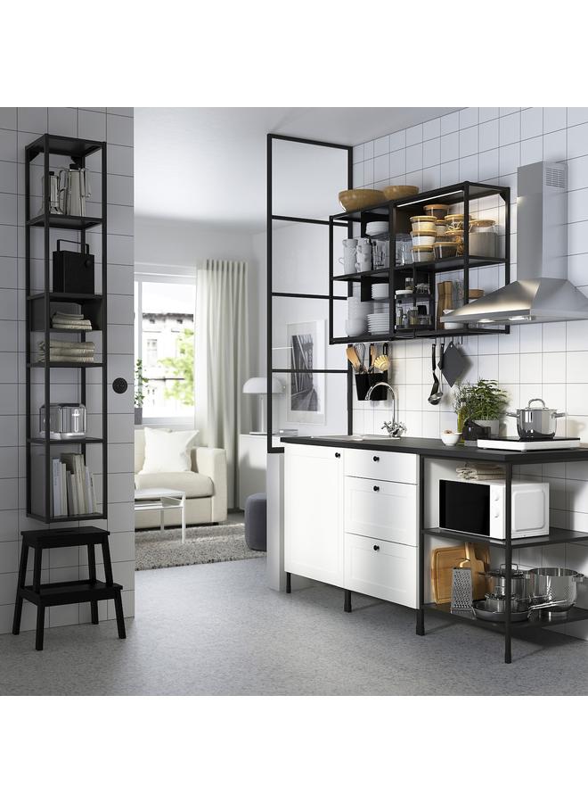 زبون شريط إضاءة LED للعمل/المكتب مع مستشعر، قابل للتعتيم باللون الفحمي، 40 سم - Image 2