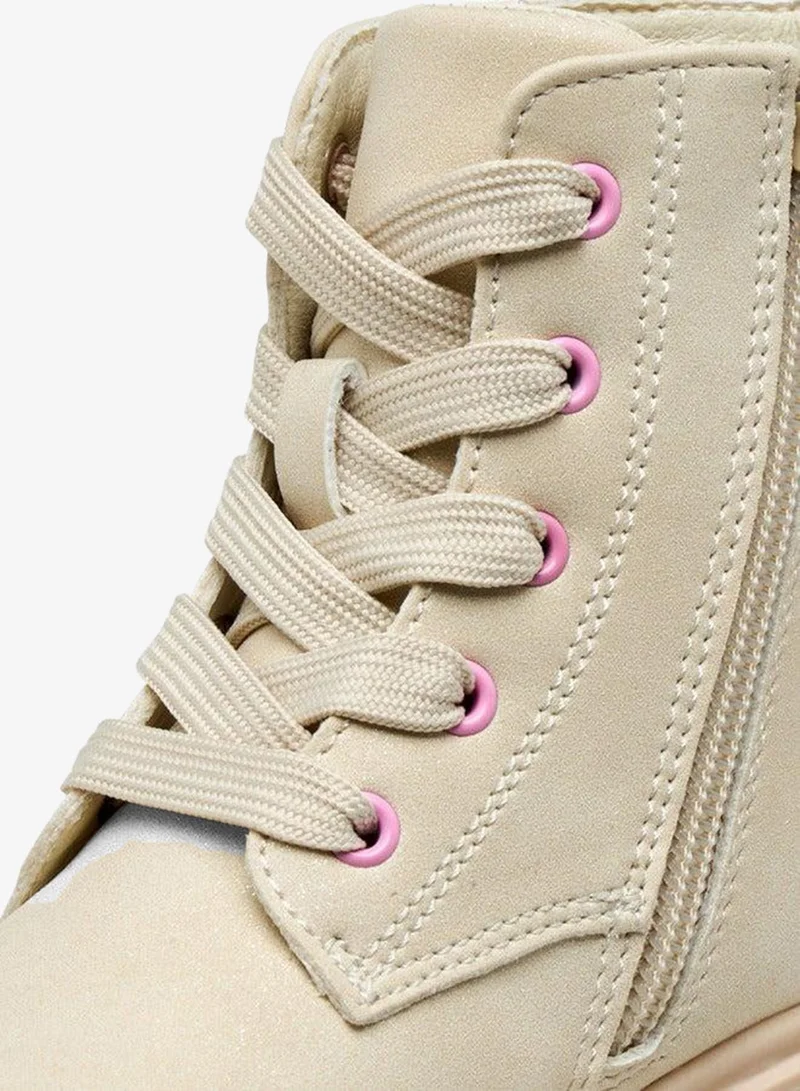 Disney BEIGE Marie Print Ankle Boots with Zip Closure and Pull Tabs for Women | Best Price UAE