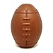 SodaPup MuttsKickButt Football Durable Dog Treat Dispenser Chew Toy Made in USA from NonToxic Pet Safe Food Safe Natural Rubber for Mental Stimulation Problem Chewing Calming Nerves More - Image 3