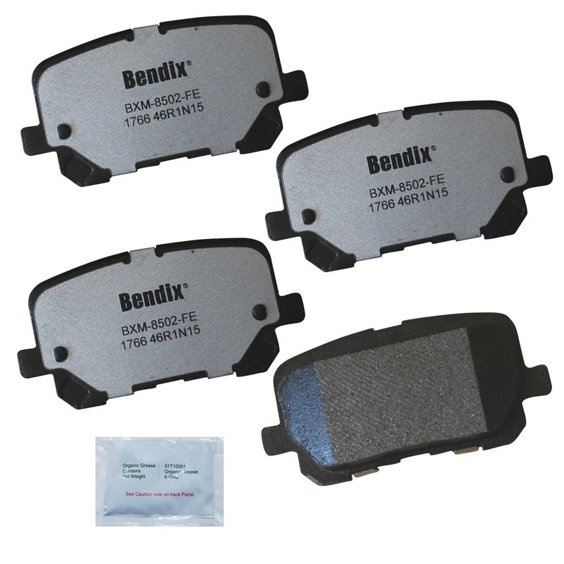 Bendix Fleet Metlok PBD1766 Semi-Metallic Rear Brake Pads for Dodge Charger 2023-2014 - Image 5