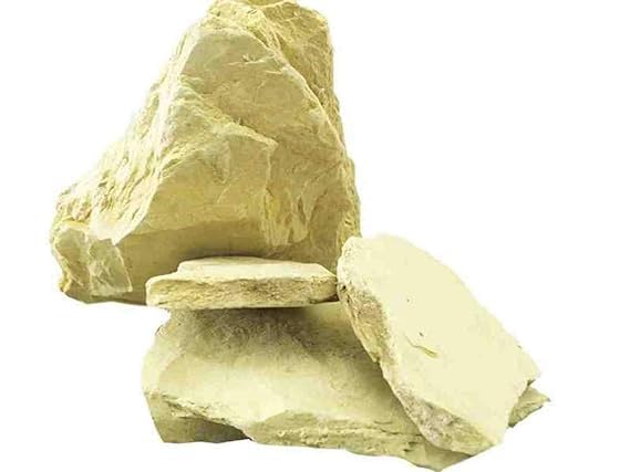 Natural 100 Organic Multani Mitti Stone 100 Pure Multani Mitti Stone Fullers Earth Bentonite Clay for Face Pack And Hair Pack 900 GRAM - Image 3