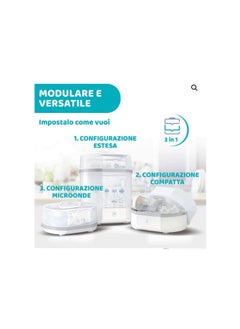 Chicco Natural 3 in 1Bottle Sterilizer  - Image 2