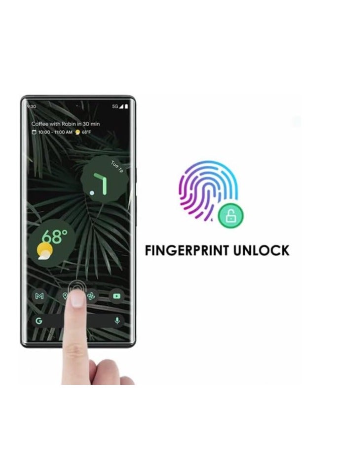 MIGOFAST Screen Protector for Google Pixel 7 Pro UV Tempered Glass, Film HD Screen Saver, 9H Hardness, Bubble-free Screen Replacement Protector Film - Image 4