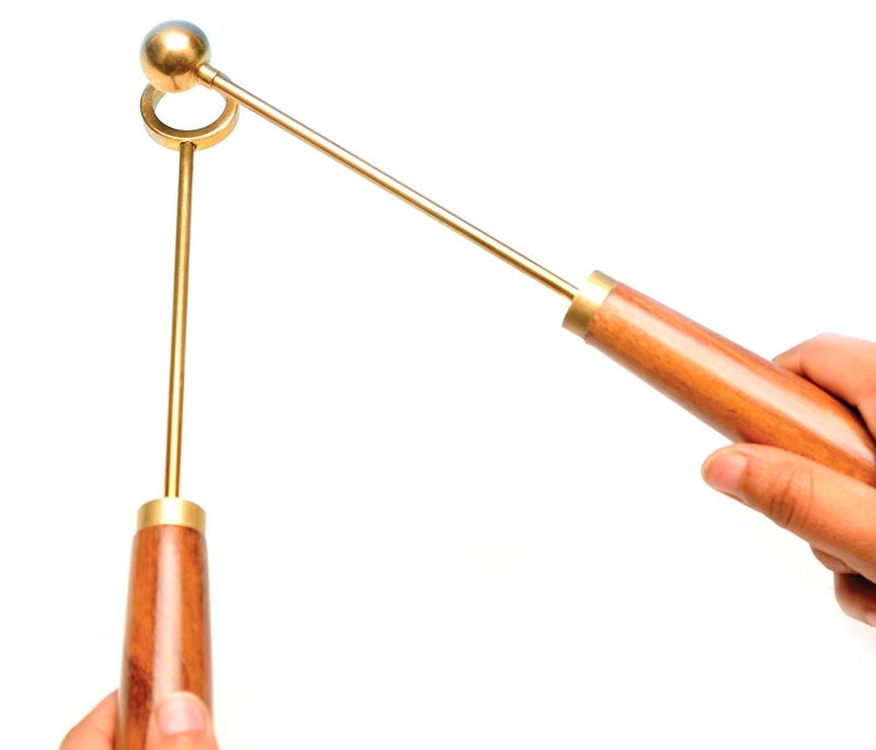 EISCO Labs Brass Ring and Ball for Thermal Expansion Experiments - Image 2