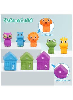 General Barns Farm Animals for Toddler 1-3 Toddler Learning Toys Finger Puppets Counting Matching Stacking Montessori Toys for Baby boy Girl Gifts  - Image 4