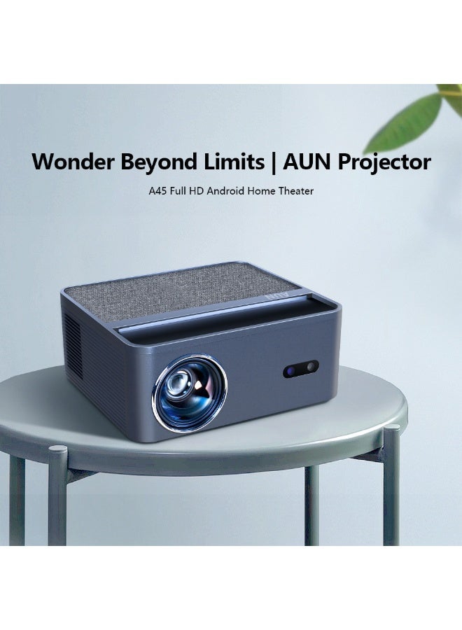 أون A45 Android Projector Portable 4K Full HD Home Cinema 1080P Video Projector Electric Focus - Image 3