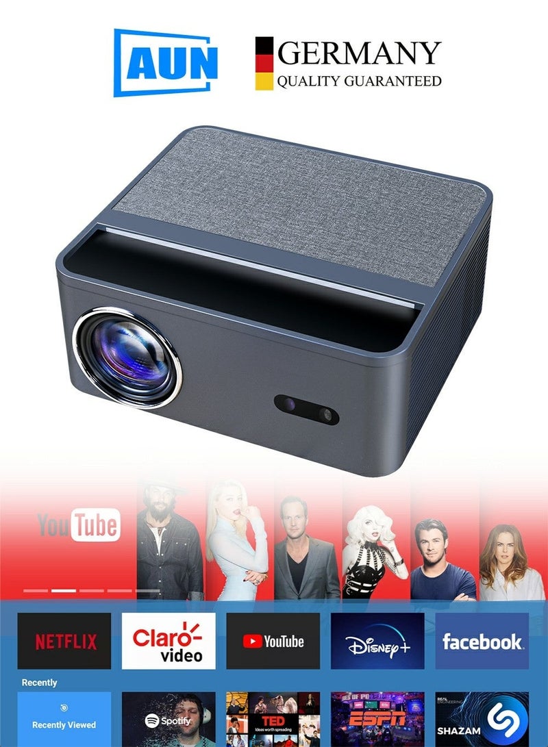 أون A45 Android Projector Portable 4K Full HD Home Cinema 1080P Video Projector Electric Focus - Image 1