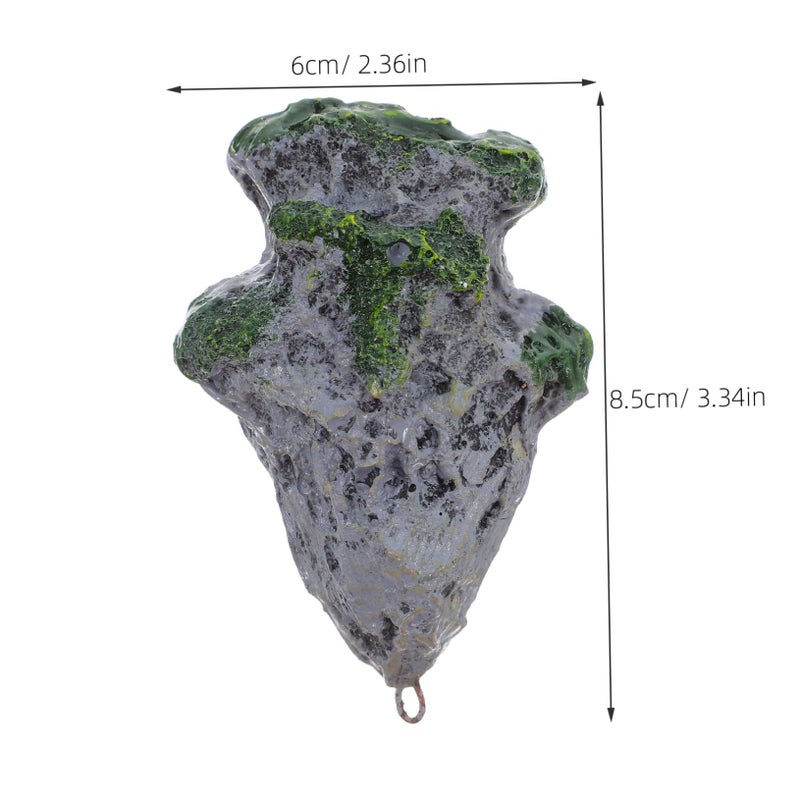 Blue Aquarium Floating Decoration Fish Tank Ornament Wear Resistant Landscape - Image 3