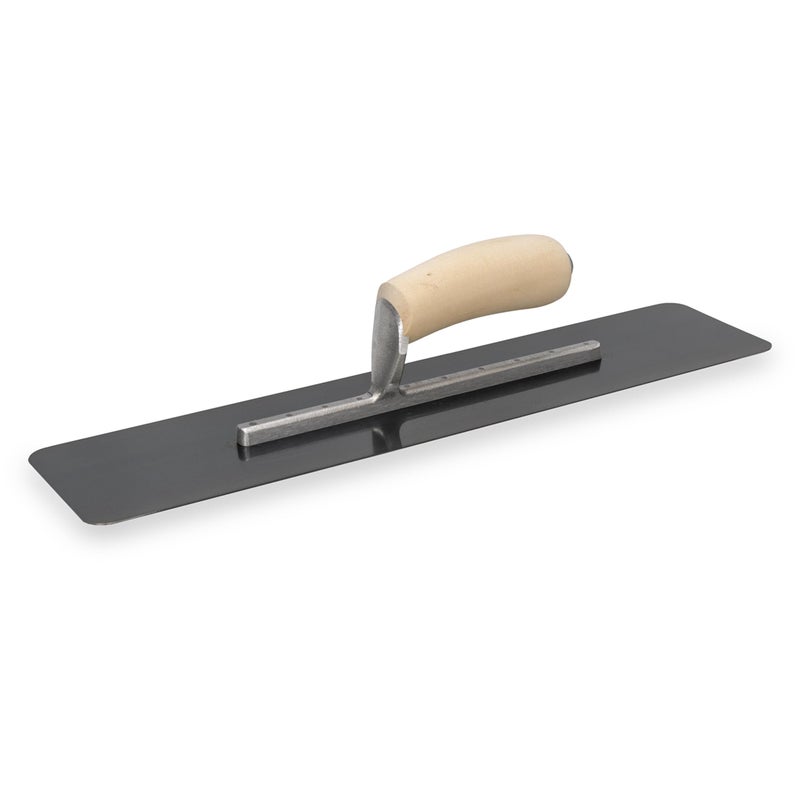 Marshalltown Flat End Trowels, 457mm Length, 102mm Width, 10 Rivets, 9.75 Inch Mount Size, Made in The USA, SP81BSER10 - Image 1