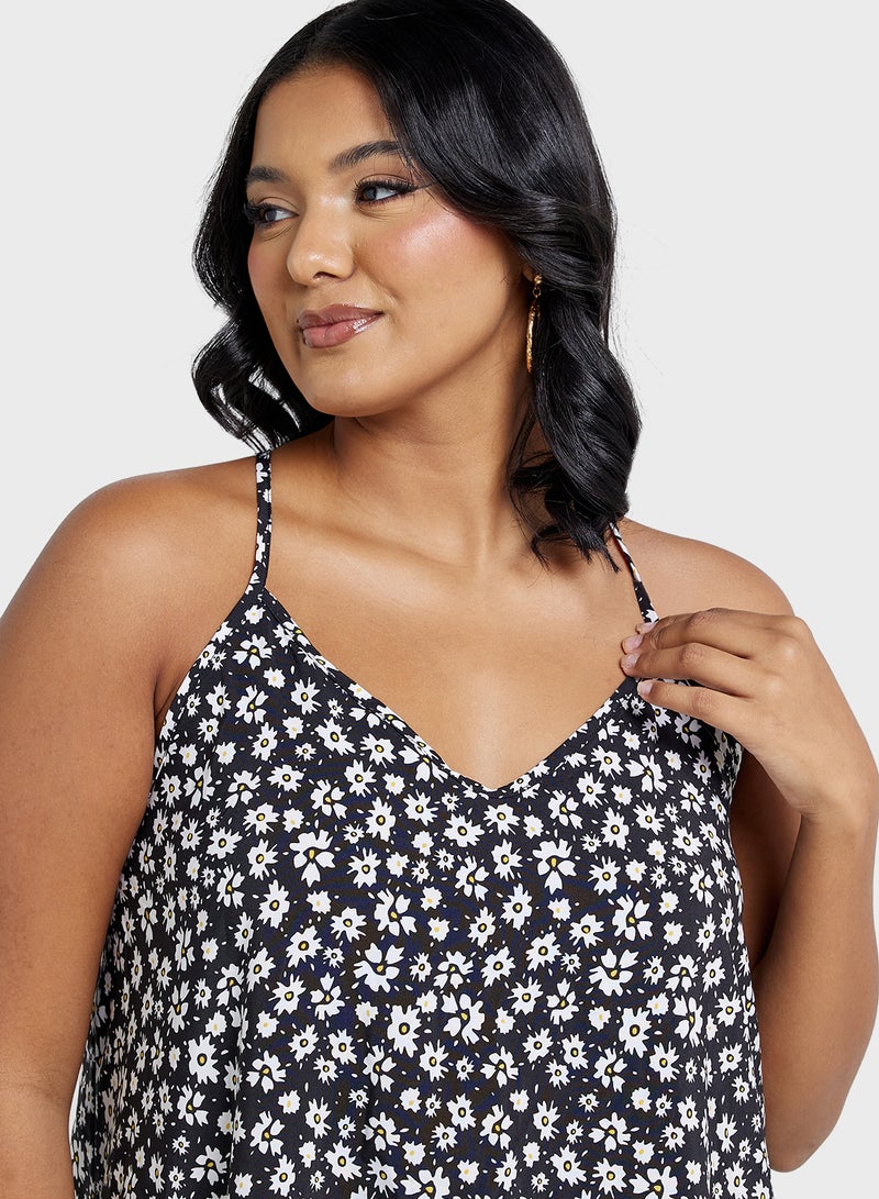 Ginger Plus Floral Print Maxi Dress  - Image 3