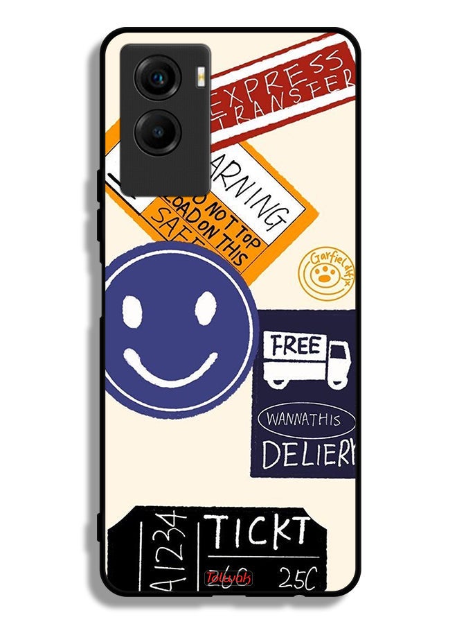 Tolwak Vivo Y55s 5G (2021) Protective Case Cover Free Express Transfer Sticker - Image 2