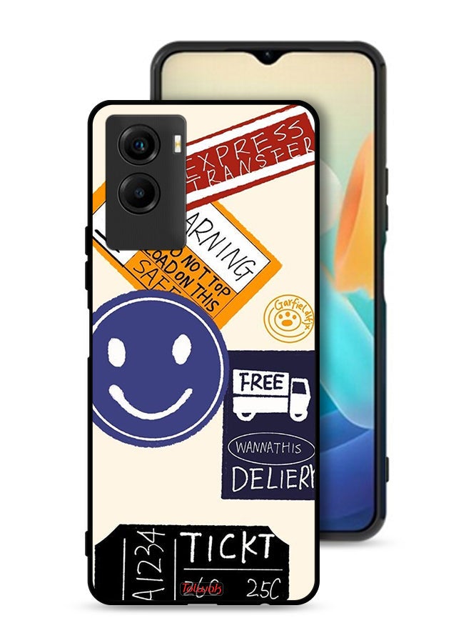 Tolwak Vivo Y55s 5G (2021) Protective Case Cover Free Express Transfer Sticker - Image 1