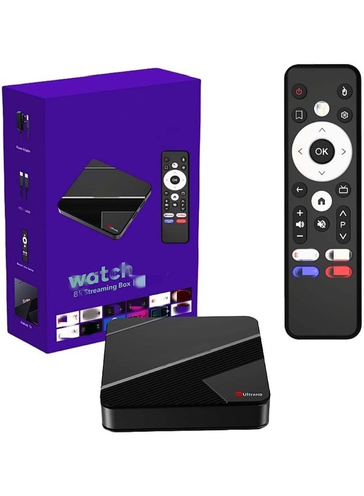 JAJEEK X99 PC Box MAX Smart Media Player with 4K Ultra HD Output, RK3518 Quad-Core Processor, 2GB RAM & 16GB Storage, 5G WiFi Internet Set Top Box for TV Streaming - Image 1