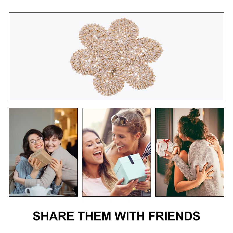 25pcs Embroidered Flower Patch Appliques for DIY Sewing Clothing Decorative Accessories - Image 4