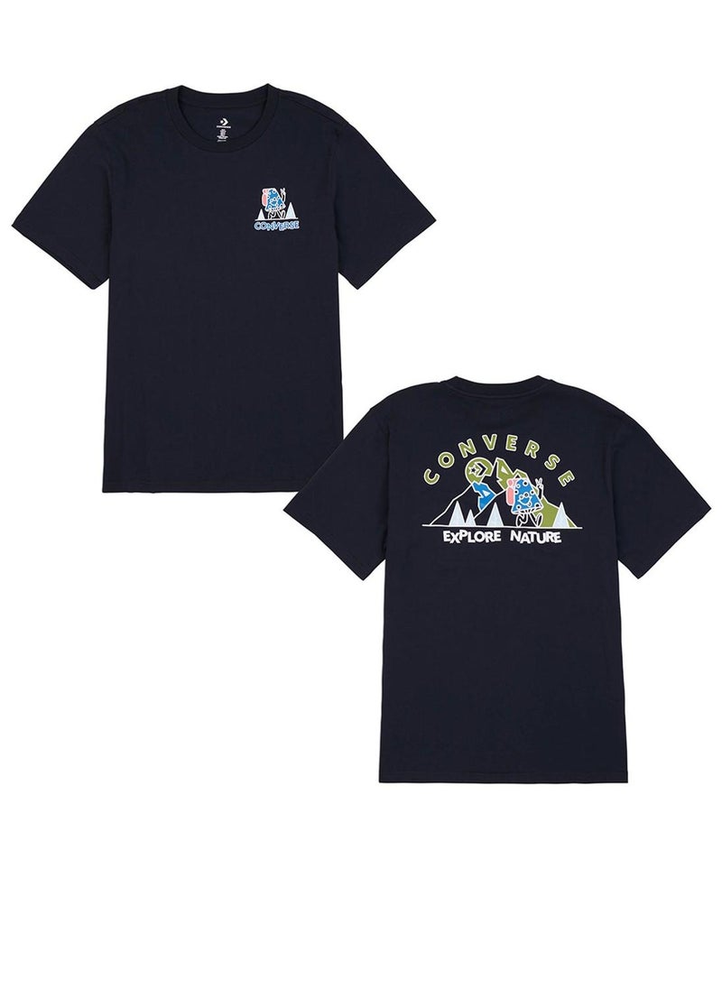 CONVERSE - Wordmark Mountain T-Shirt - Image 1