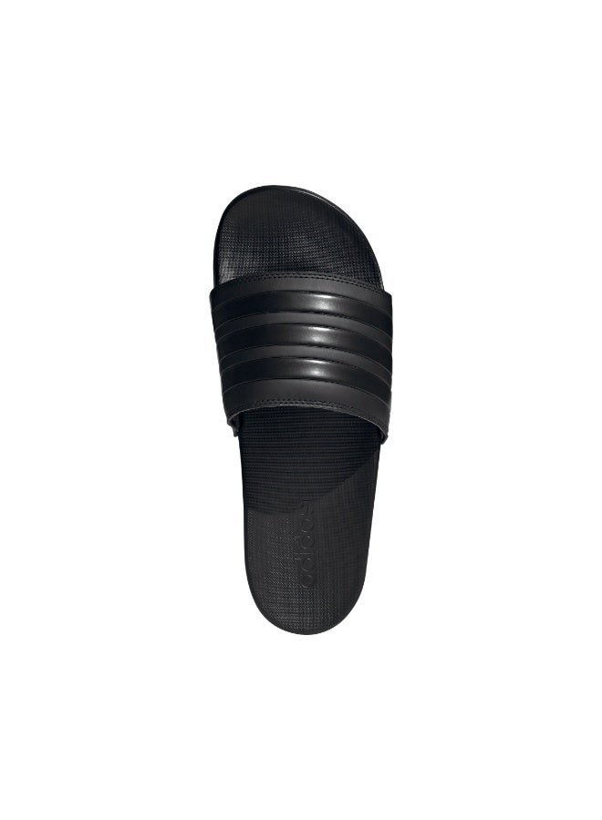 Adidas Adilette Comfort Slides - Black - Image 2