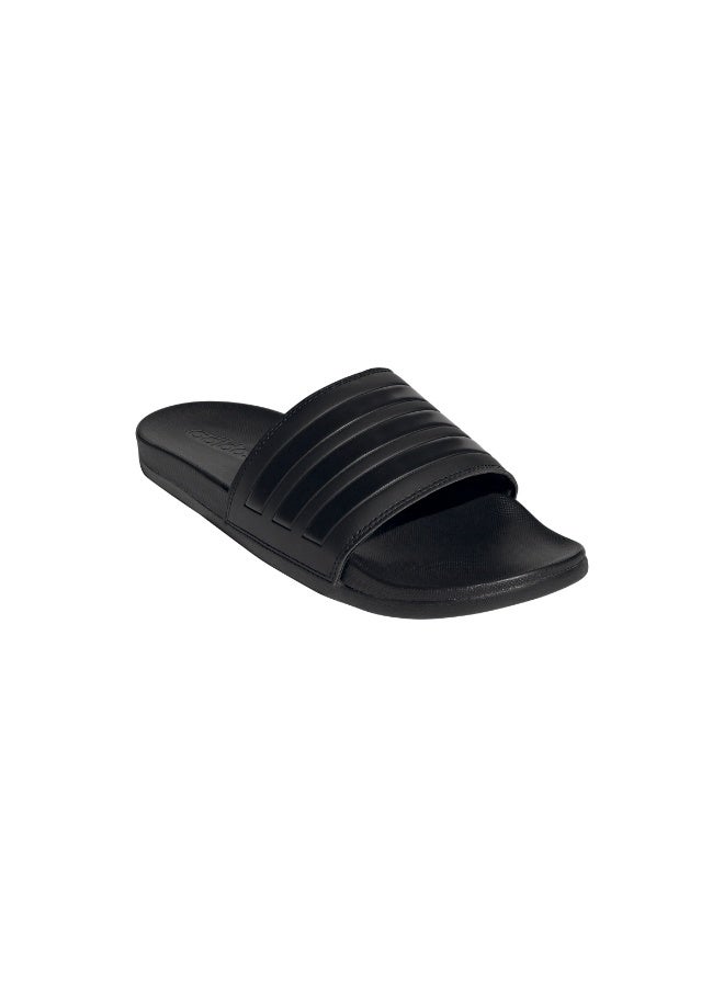 Adidas Adilette Comfort Slides - Black - Image 5