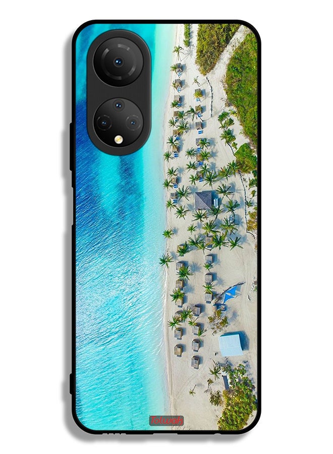 Tolwak Honor X7 Protective Case Cover Beach - Image 2