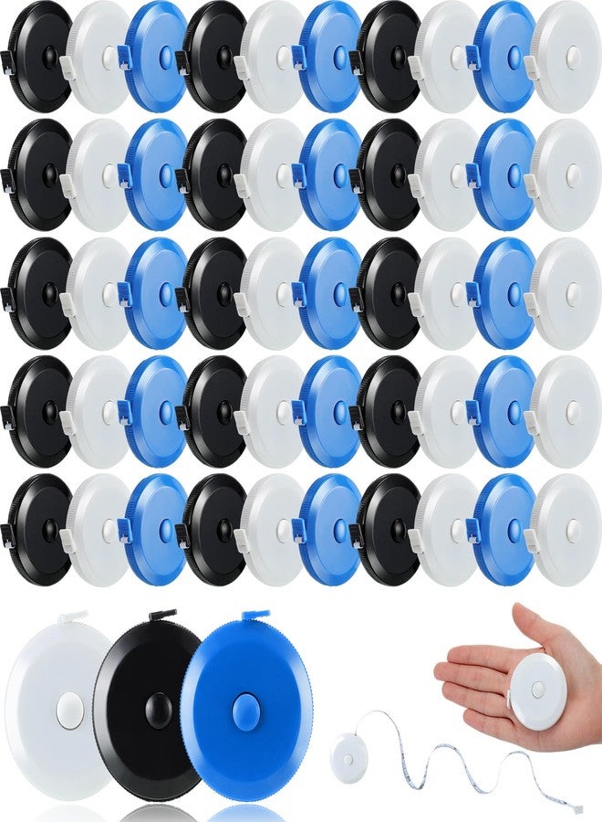 Kigeli 100 Pcs Tape Measure 60 Inch Retractable Measuring Tape Soft Small Measurement Tape Mini Sewing Fabric Tape Measurer Flexible Pocket Cloth Fabric Measurement Digital Tape for Body - Image 1