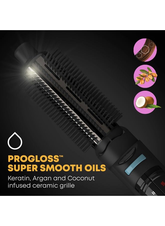Revamp Progloss Airstyle 6-in-1 Hot Air Multi Styler – Hair Dryer Brush for Wet or Dry Hair Styling – Ceramic Barrel Infused with Progloss Oils for Frizz-Free Shine – Auto-Off & 9' Swivel Cord - Image 2